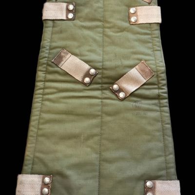 Sale Photo Thumbnail #381: WWII Luftwaffe LBA Parachute Back Pad, Dated 1942