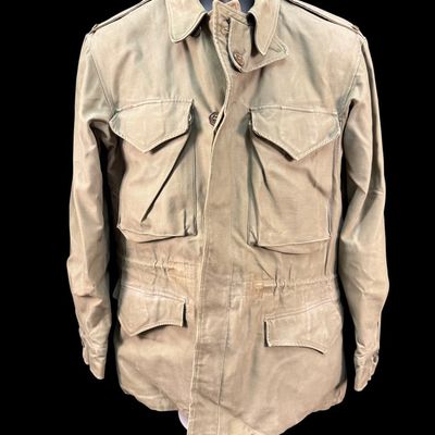 Sale Photo Thumbnail #331: WWII U.S. Army M1943 Field Jacket - Field-Worn OD