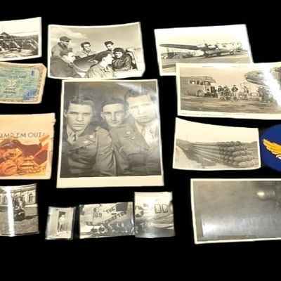Sale Photo Thumbnail #48: ETO 8th AF B-24 Bring-Back Group: Tiny's Tot