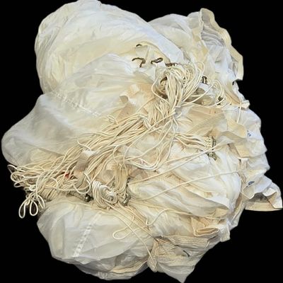 Sale Photo Thumbnail #203: WWII Army-Navy Silk Parachute