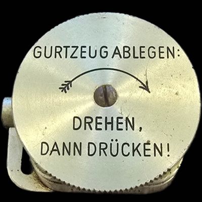 Sale Photo Thumbnail #412: WWII Luftwaffe Parachute Fl.30232 Release Buckle
