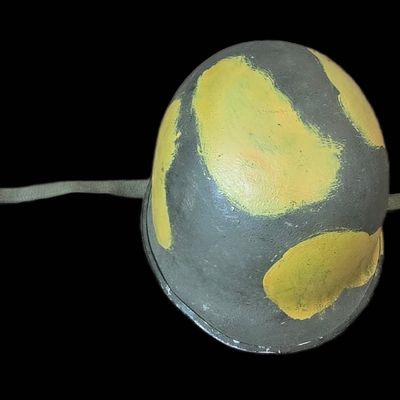 Sale Photo Thumbnail #446: WWII M1 Fixed-Bale Helmet, Camo