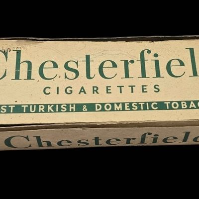 Sale Photo Thumbnail #160: WWII Chesterfield Cigarettes - 10 Packs with