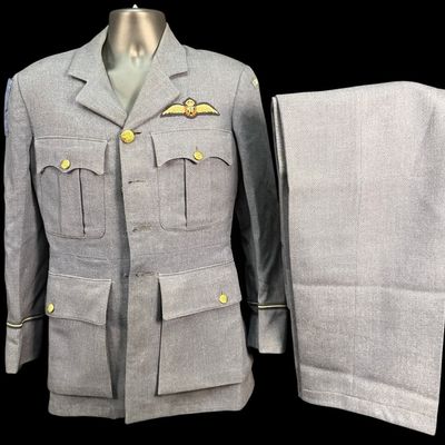 Sale Photo Thumbnail #278: WWII RCAF Pilot F/O Ellingson Named Uniform