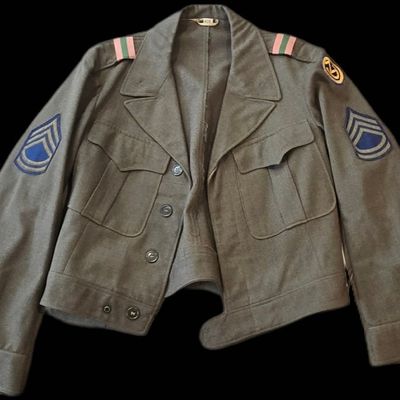 Sale Photo Thumbnail #309: WWII Occupation-Era Custom Ike Jacket