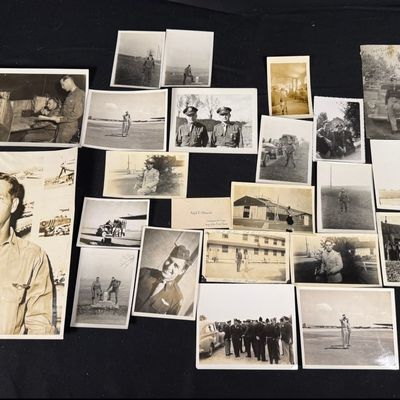 Sale Photo Thumbnail #58: NAMED WWII AAF Photo Archive: Lt. Ralph E.