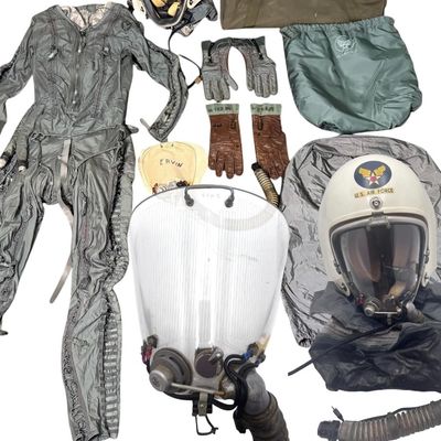 Sale Photo Thumbnail #359: USAF MC-3A Pressure Suit &Helmet Rare Clear Face
