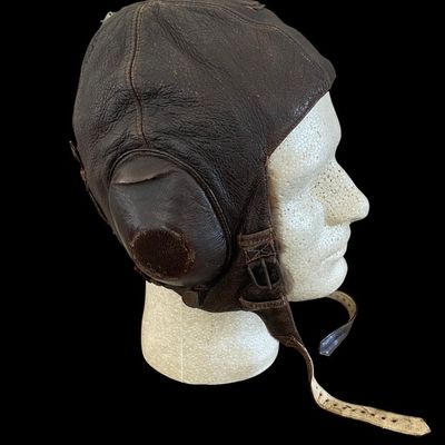 Sale Photo Thumbnail #400: WWII Luftwaffe LKp W 101 Winter Flying Helmet