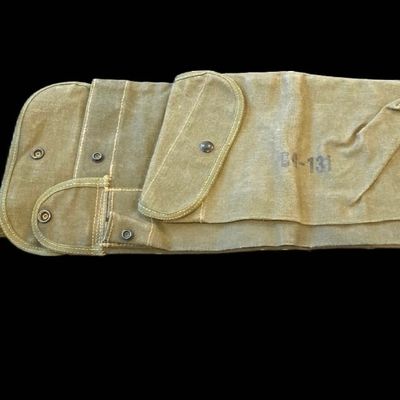 Sale Photo Thumbnail #180: WWII US Signal Corps BG-131 Canvas Carrying Bag