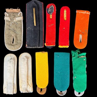 Sale Photo Thumbnail #70: Mixed Lot of German Shoulder Boards - Heer
