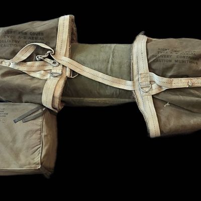 Sale Photo Thumbnail #393: Scarce WWII Type A-5 Airborne Delivery Container