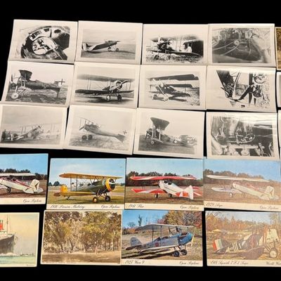 Sale Photo Thumbnail #57: Golden Age Aviation Postcard & Photo Archive: WWI