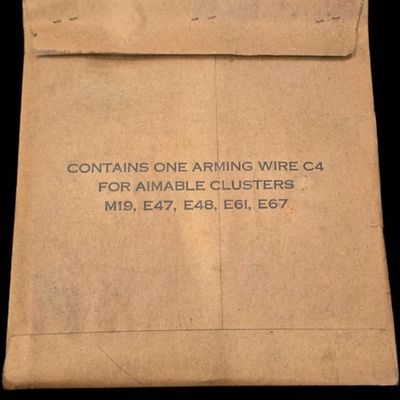 Sale Photo Thumbnail #199: WWII OSS/SOE Sealed Arming Wire C4