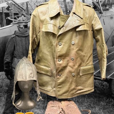 Sale Photo Thumbnail #260: Rare WWI German Luftstreitkraefte Aviator