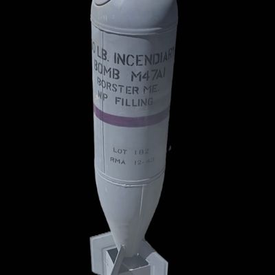 Sale Photo Thumbnail #145: Vietnam-Era MK 15 Mod 4 Replica Bomb - Inert