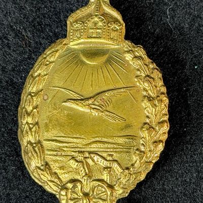 Sale Photo Thumbnail #91: WWI Imperial German Navy Landplane Pilot Badge