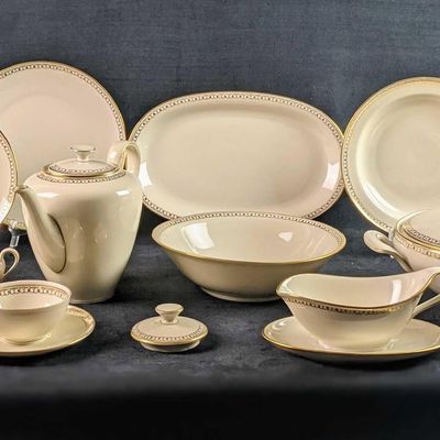 Winterling Roslau Bavaria Gold 84 Fine China Lot Of 40