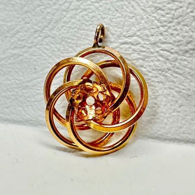 10k Gold Pendant Setting for Pearl