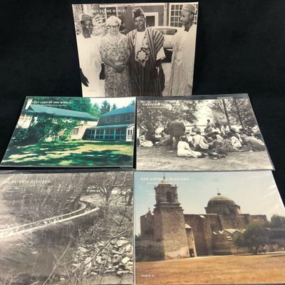 Vintage 10.5 x 11.5 First Lady Of The World & San Antonio Mission Lot Of 5 Photos