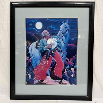 Cowboy's Lament Framed Poster Art Print L.D. Burke III R146