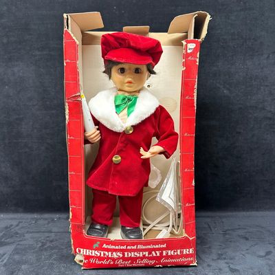 Telco Motion-ettes Animated and Illuminated Christmas Display Figure