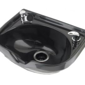 Marble Products 200 Wide Shampoo Bowl With Faucet Set Black A