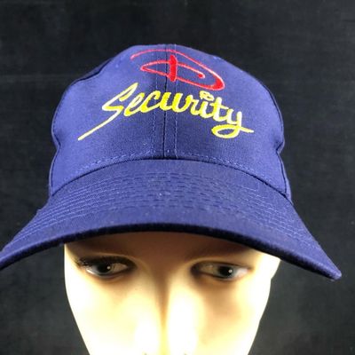 Rare! Authentic New Old Stock Vintage Disney Epcot Security / Police Adjustable Ball Cap