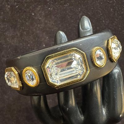 Rodrigo Otazu Resin Wood Cuff Bangle Bracelet Italy