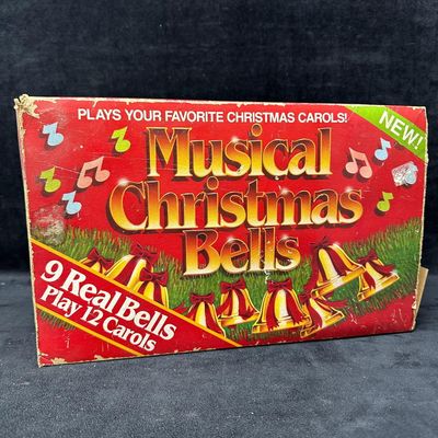 1990s Musical Christmas Bells Christmas Decor