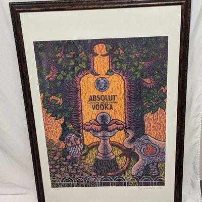 S&N Absolut Statehood: Arkansas Susan Chambers Print
