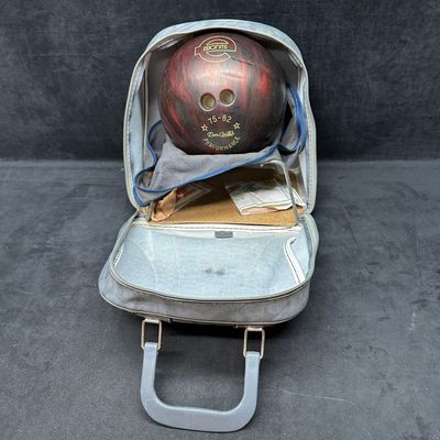 Ebonite Don Carter Performance Bowling Ball with Brunswick Carrying Case
