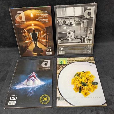 Art Culinaire Hardcover Magazines 105 111 115 120