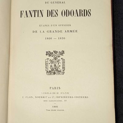 Journal Du General Fantin Des Odoards Hardcover