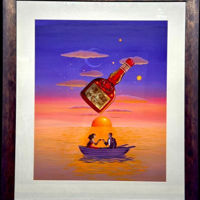 Grand Marnier "Beyond the Best" 1983 Original by Isadore Seltzer