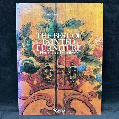 The Best of Painted Furniture by Florence de Dampierre Rizzoli Hardcover Table Book