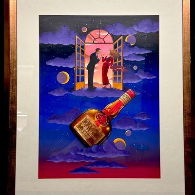 Grand Marnier "Out of this Worldly" 1983 Original by Isadore Seltzer