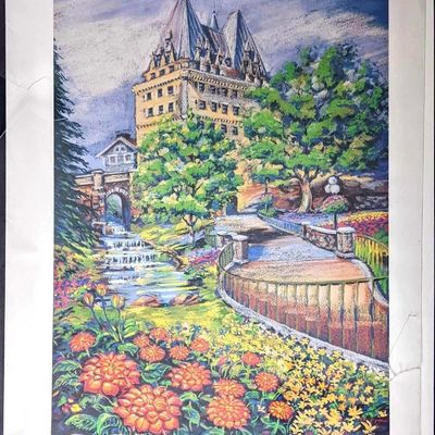 Epcot 1994 Flower Garden Festival Poster