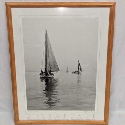 M. E. Warren Skipjack Reflections Framed Print