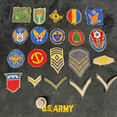 Random Bundle Of Military Uniform Patches