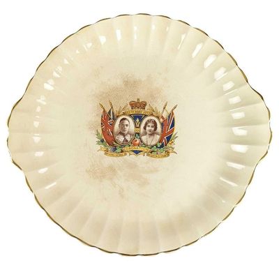 1937 Commemorative King George VI & Queen Elizabeth Plate