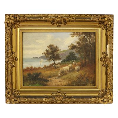 Charles W Oswald - Pastoral Landscape Painting