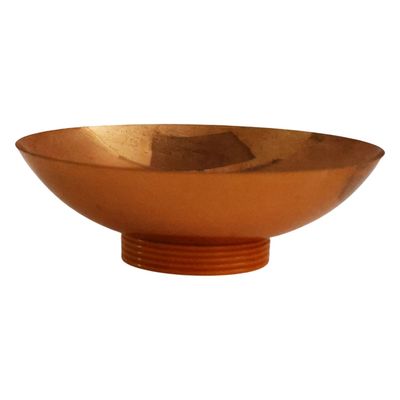 Art Deco Chase Copper Bakelite Serving Bowl