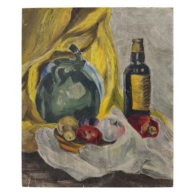 American Expressionist Still Life Oil Painting