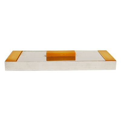 Chase Chrome & Bakelite Piccadilly Cigarette Box