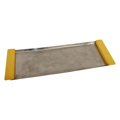 Art Deco Stainless Steel & Bakelite Serving Tray