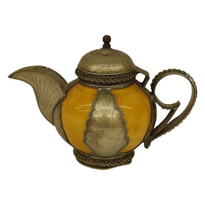 Sale Photo Thumbnail #102: Moroccan Handcrafted Decorative Teapot