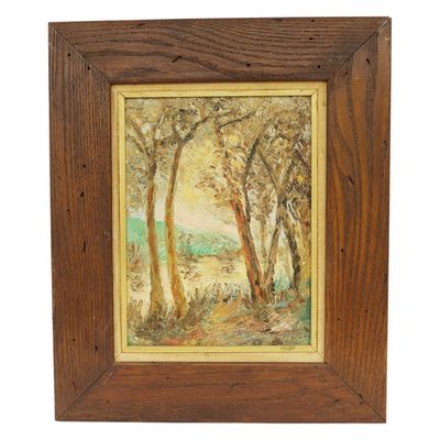 Post-Impressionist Landscape Oil Painting