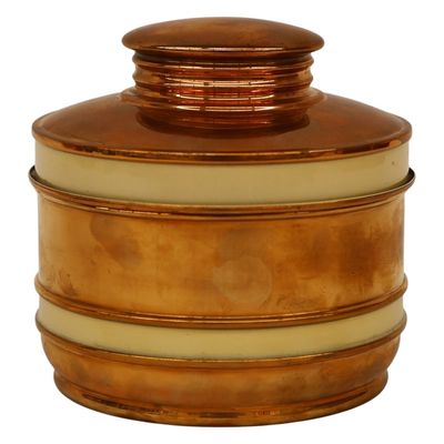 Chase Copper & Enamel Tobacco Humidor