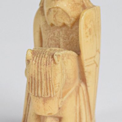 British Museum Resin Lewis Chessman Knight Replica