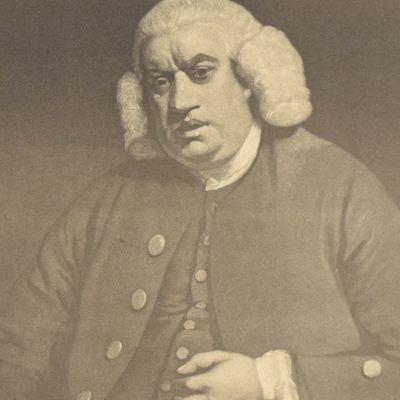 William Doughty after Joshua Reynolds Mezzotint Samuel Johnson